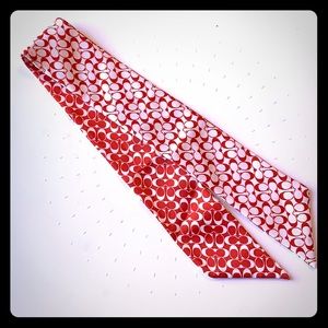 Coach Ponytail Scarf